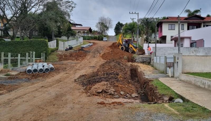 Pavimentação comunitária em São Bento do Sul