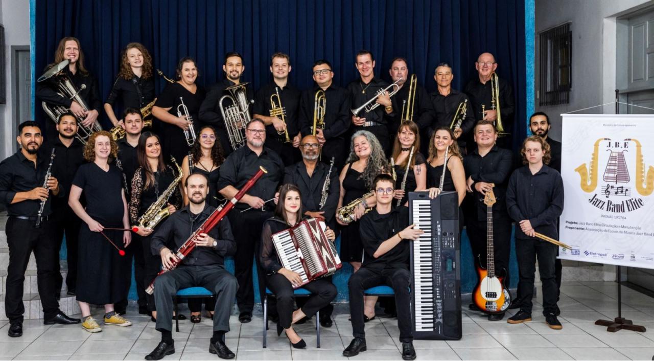 JAZZ BAND ELITE realizará concerto  São Bento do Sul
