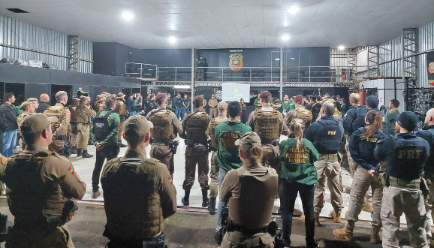 Grande operação contra maior organização criminosa de SC