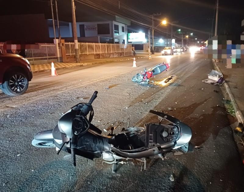 Acidente entre motos deixa vítima fatal e outra em estado crítico  em Presidente Getúlio