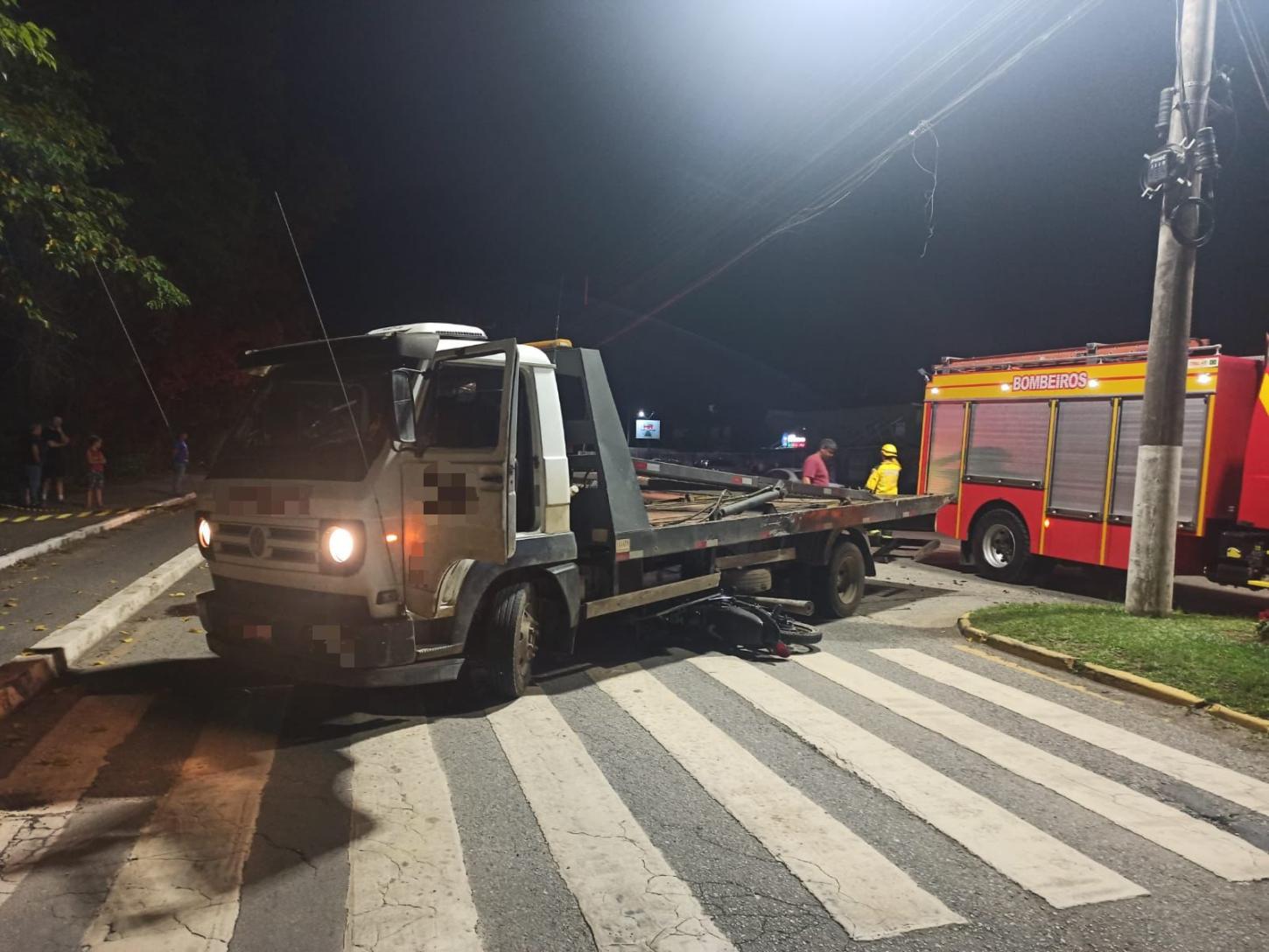 Motociclista fica em estado crítico após colisão em Canoinhas-SC