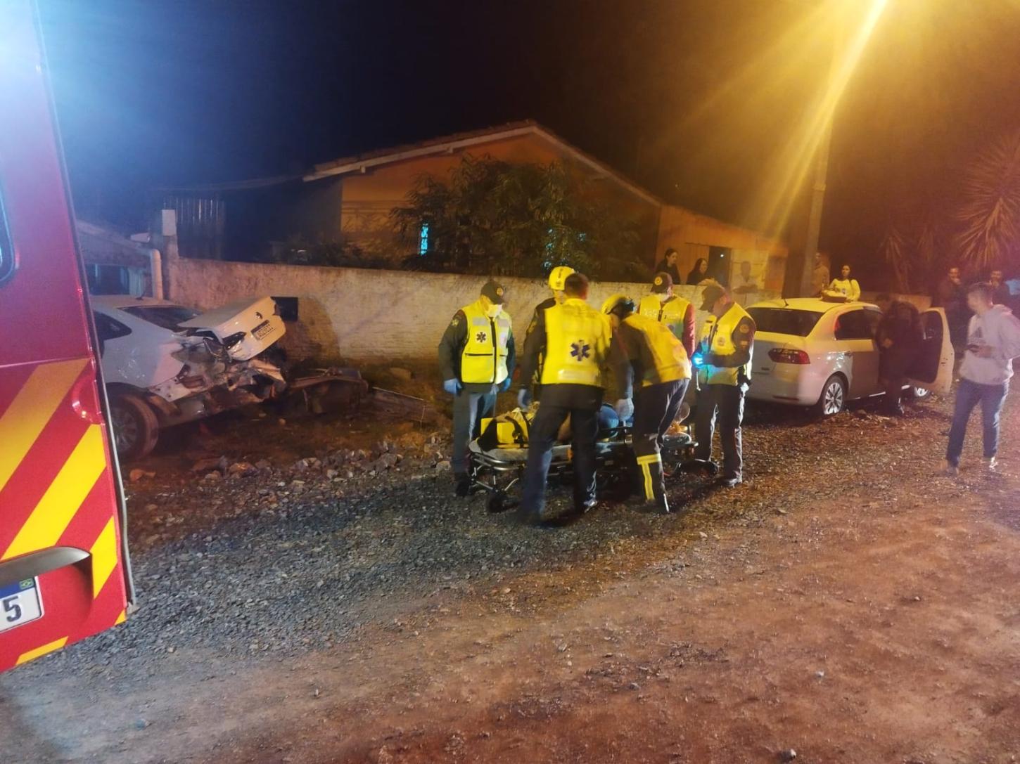 Acidente em Serra Alta deixa três feridos