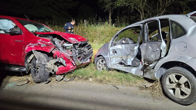Acidente na BR-282 deixa duas vítimas graves  em Lages