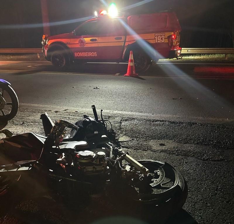 Grave acidente mata motociclista na BR 116