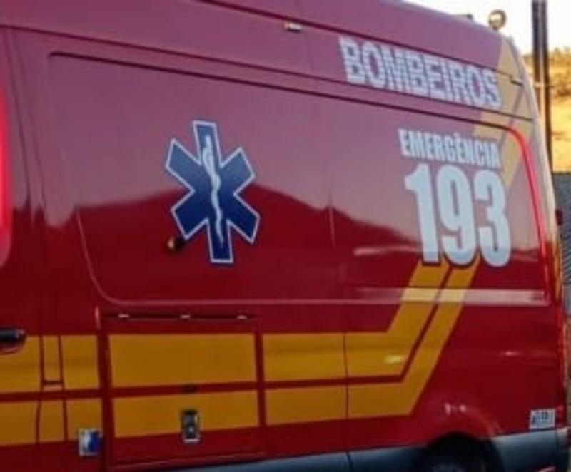 Homem é prensado por máquina pesada em São Bento do Sul