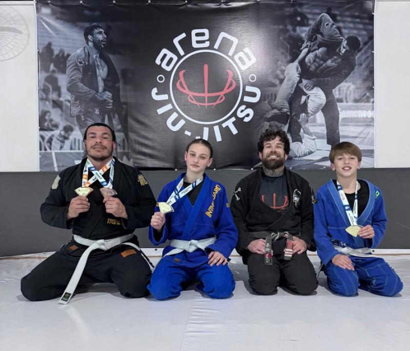 Atletas de São Bento do Sul brilham no Campeonato Paranaense de Jiu-Jitsu