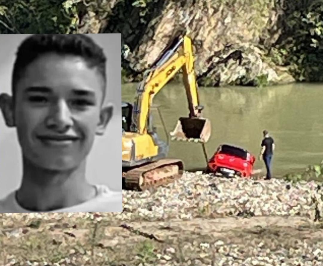 Jovem de 18 anos morre após carro cair em rio em Botuverá