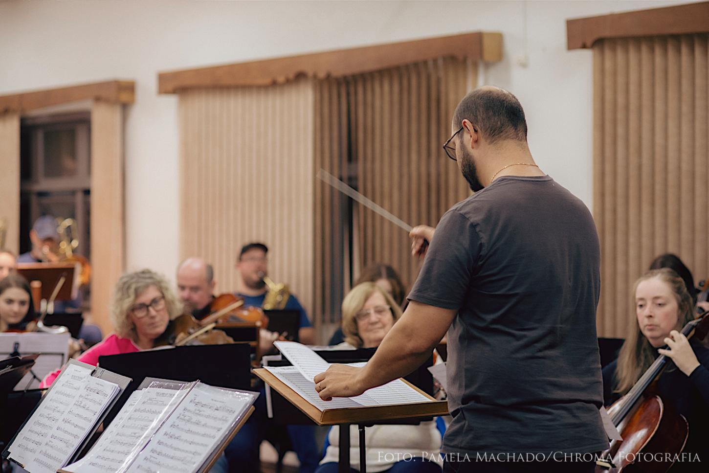 Orquestra Filarmônica de São Bento  se apresenta no festival de inverno em Campo Alegre