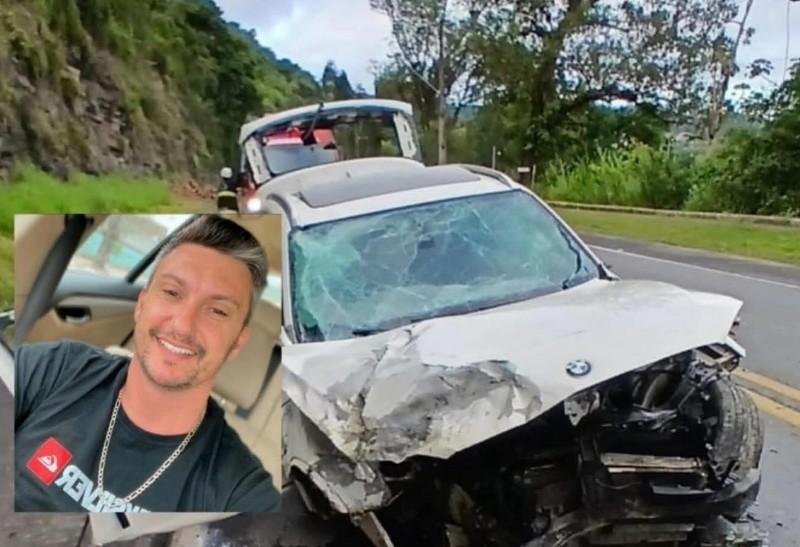 Seco Batateiro morre em trágico acidente na BR-470 em Apiúna (SC)
