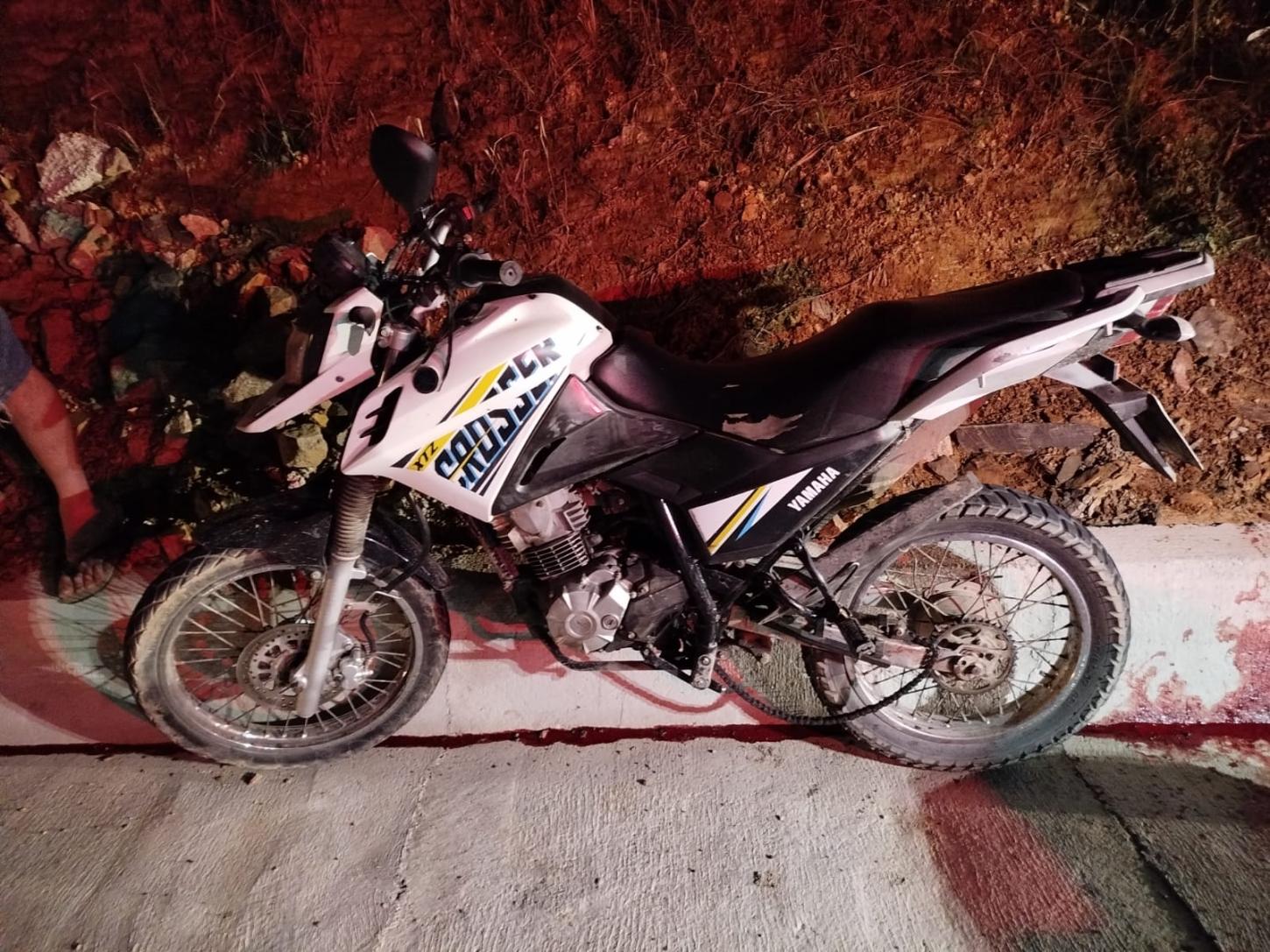 Motociclista sofre amputação parcial em grave acidente na SC-281, em Atalanta