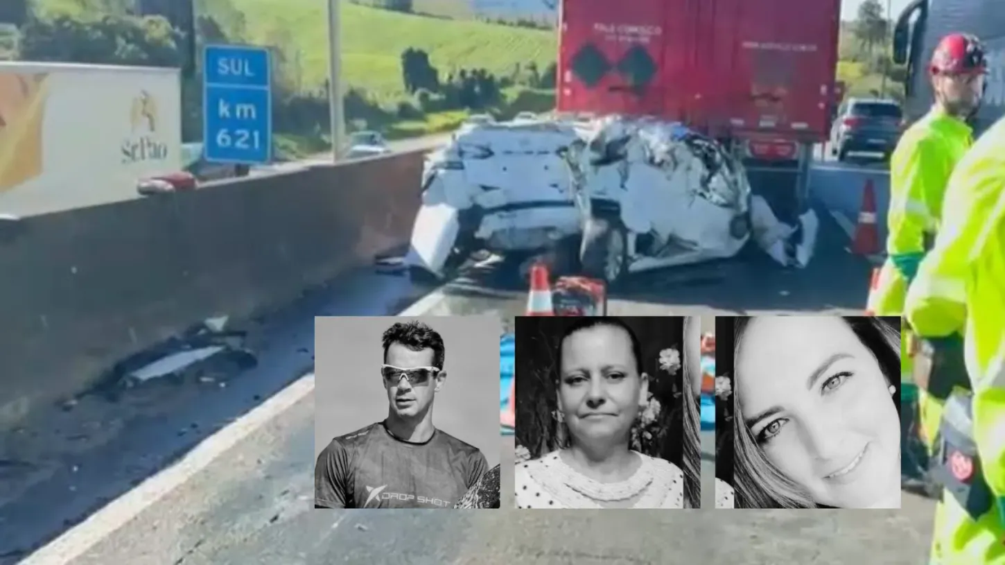 Identificadas as vitimas do grave acidente na BR-376 em São José dos Pinhais