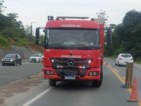 Motociclista morre em grave acidente na BR-470, em Blumenau