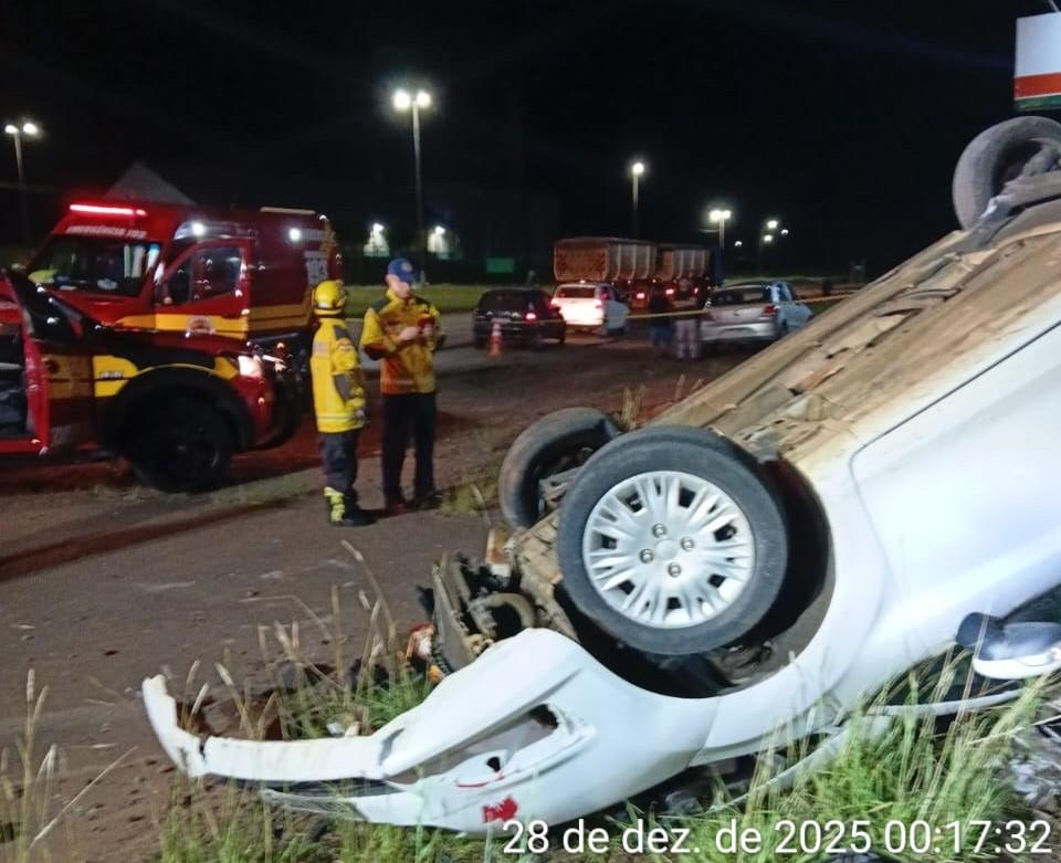 Jovem morre em grave acidente na BR-470, em Curitibanos