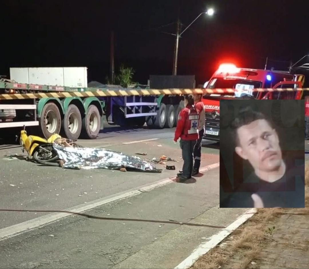 Motociclista morre em grave acidente na BR-280, em São Francisco do Sul