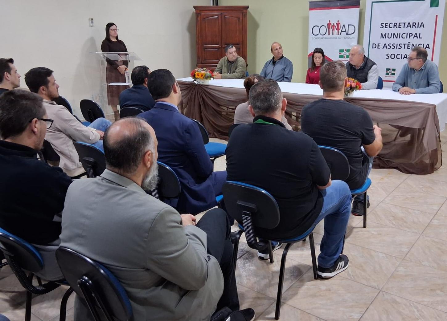 ​Novo conselho antidrogas toma posse em São Bento do Sul