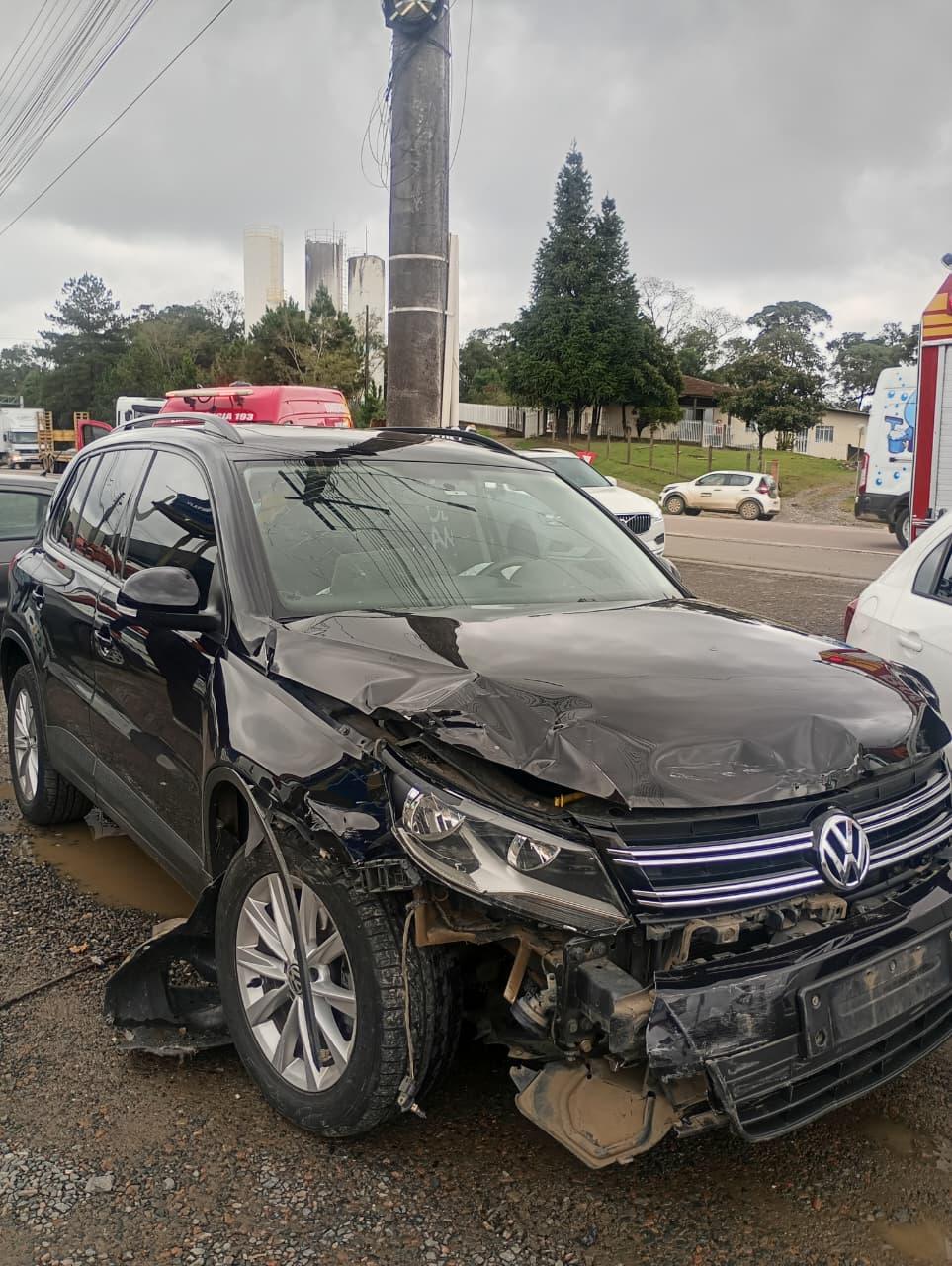 Grave acidente em Rio Negrinho