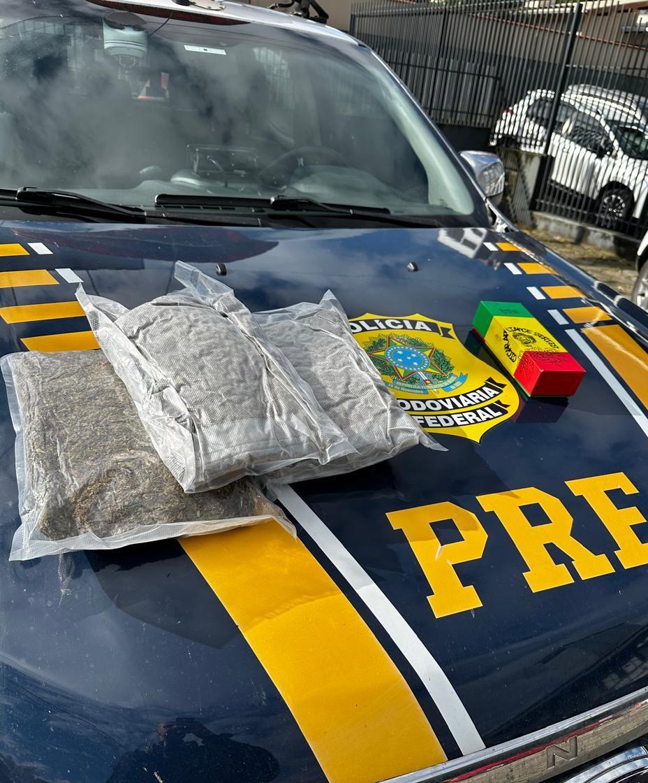 Super maconha apreensão na BR-280 em Canoinhas