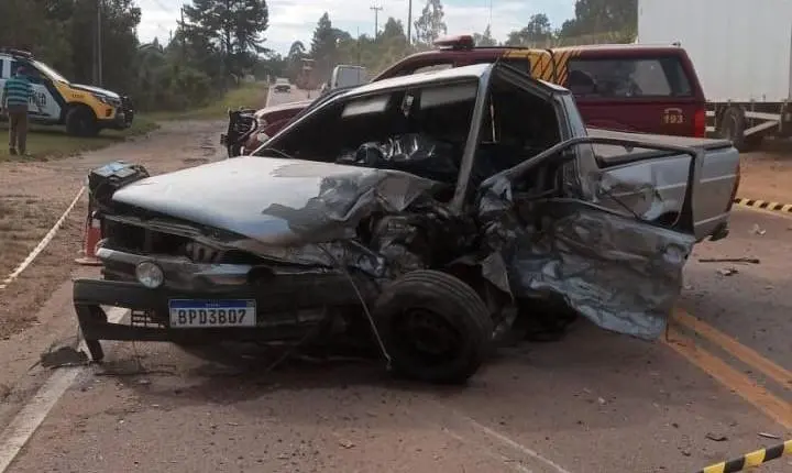 Grave acidente deixa vítima fatal em Piên-PR 