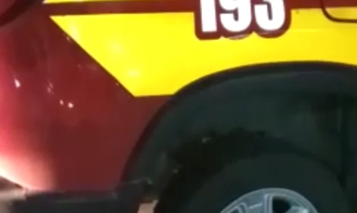 Motociclista fica ferido após queda causada por óleo na pista em São Bento do Sul